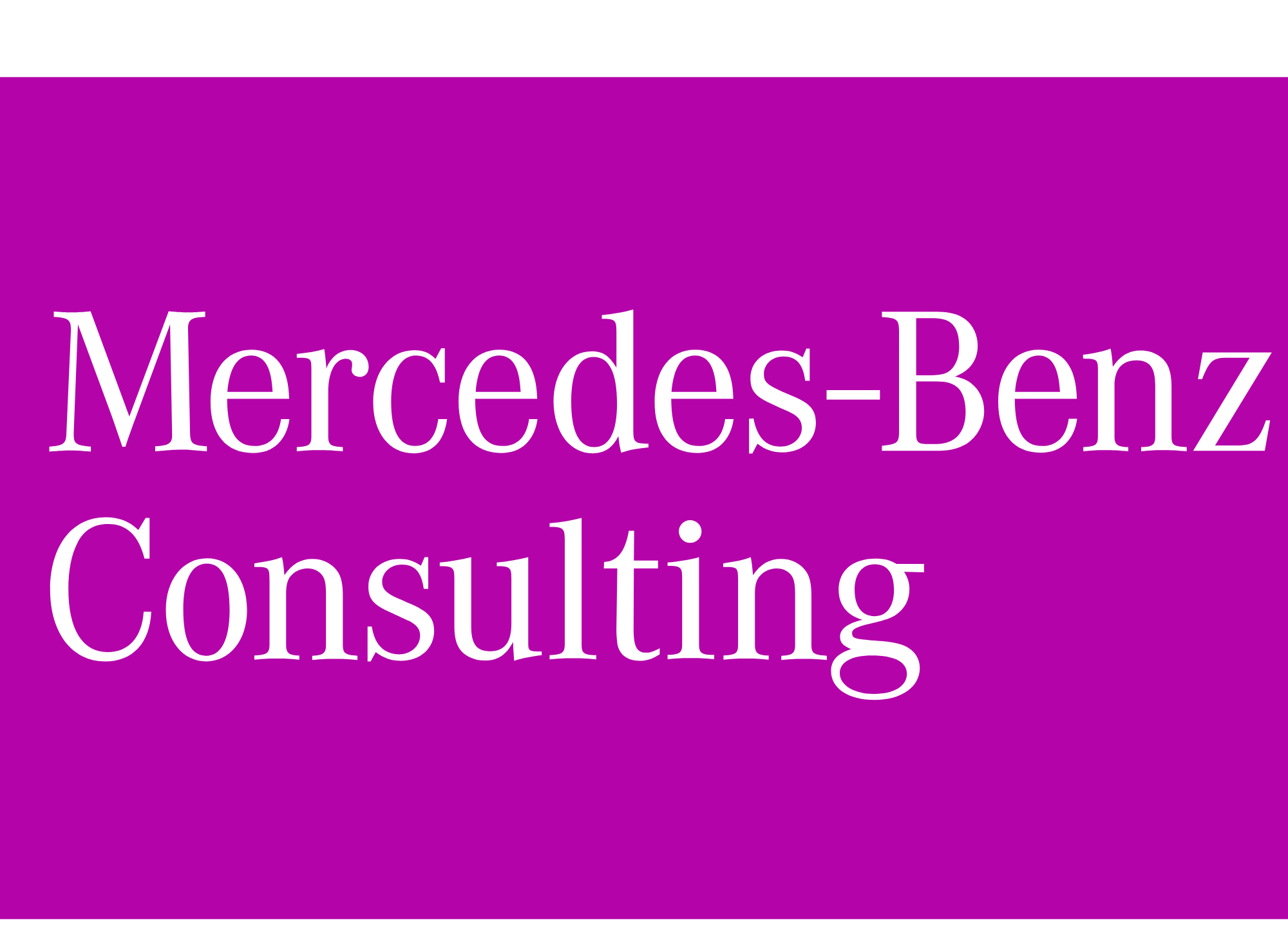 Mercedes-Benz Consulting